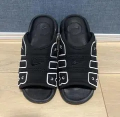 ナイキ Nike モアテン ロゴ サンダル ブラック AIR 簡易クリーニング済