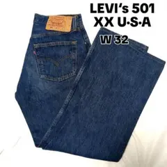 【USA製】00s Levi's 501XX W32 希少•美品 　523刻印