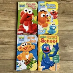 セサミストリート 絵本 3冊セット 英語　洋書
