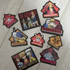 ワンピース　one piece フォトカード　ステッカーセット　コンプリート ワンピース one piece フォトカード ステッカーセット