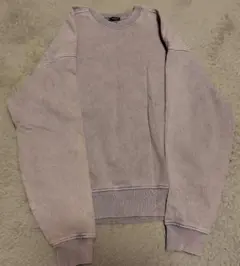 ZARA 薄紫 トレーナー S