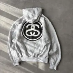 20773 STUSSY シャネルロゴ バックプリント パーカー