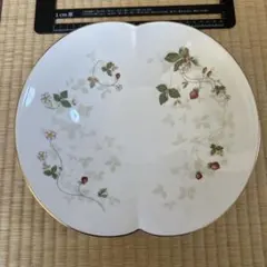 ウェッジウッド ワイルドストロベリー マリアージュボウル L グリーン