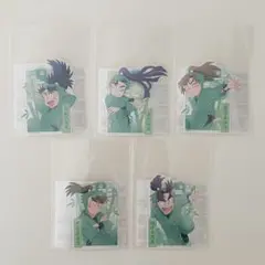 忍たま乱太郎　ミニデコステッカー 六年生　5枚セット 忍たま　シール