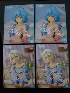 ホロライブ Relax time フィギュア 4個セットのサムネイル