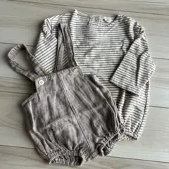 子供服 monbebe M（6-12m）サイズ ロンパース パンツ