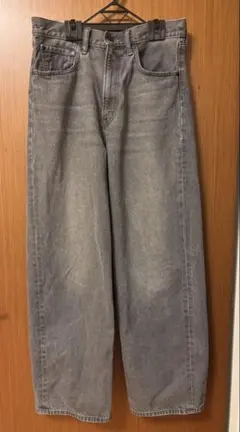 GU デニムパンツ グレー 30インチ
