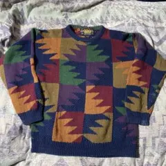 Ralph Lauren ハンドニット コットンリネンニット