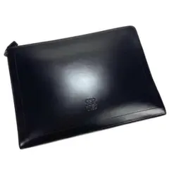 美品　LOEWE アナグラム レザー 書類ケース a615