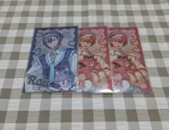 ぎゃうるふ ランダムチェキ風カード にじさんじ 小柳ロウ 赤城ウェン