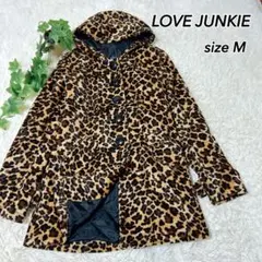 LOVE JUNKIE サイズM フード付き キルティングコート