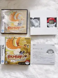 DS ポケットモンスター ハートゴールド ポケウォーカー付き