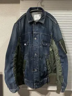 sacai Gジャン デニムジャケット ライトブルー sacai Gジャン デニムジャケット ライトブルー sacai Gジャン