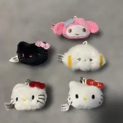 산리오 キャラクター マスコット 5種セット