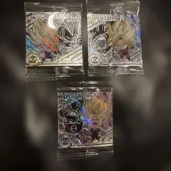 ドラゴンボール　ウエハースシール　悟空　ベジータ　ベジットBR 3枚セット