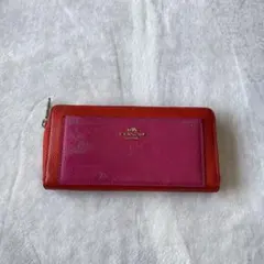 COACH 長財布 ファスナー式