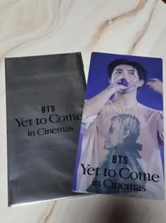 BTS 映画　前売り特典　チケットホルダー　V BTS、映画『BTS:Yet To Come in Cinemas』前売券特典は日本限定