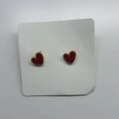 【未使用】ハート ピアス