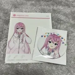 巡音ルカ アクリルカードコレクション 缶バッジ プロセカ 文化祭