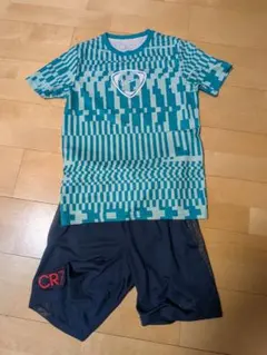 【160】NIKE ナイキ キッズ サッカー 半袖Tシャツ ハーフパンツ