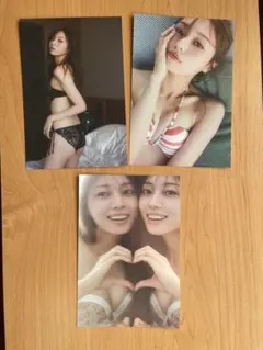 乃木坂46 梅澤美波 2nd写真集 透明な覚悟　封入ポストカード　3枚