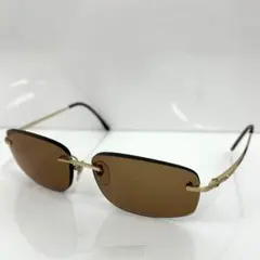 BVLGARI ブルガリ リムレス シールド サングラスパープル Y2K 希少