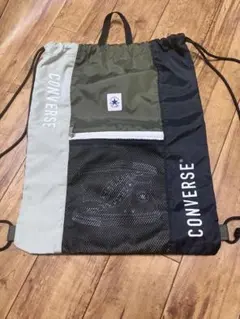 CONVERSE ナップザック カーキ×ブラック