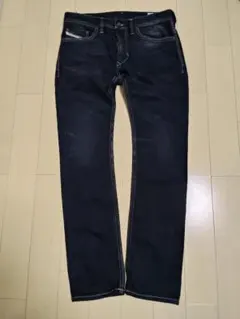 DIESEL ストレートデニム W30 ダークブルー　イタリア製