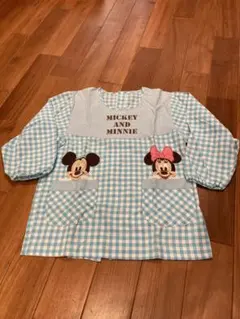 長袖エプロン④ ミッキーミニー
