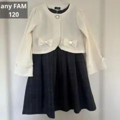 フォーマルワンピース ボレロ 2点セット エニィファム any FAM 入学式