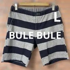 BULE BULEボーダーハーフパンツのサムネイル