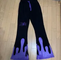 Le4n フレアスウェットパンツ 希少Sサイズ - メルカリ