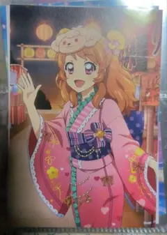 アイカツ グッズ ポストカード 大空あかり ②
