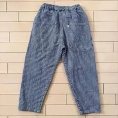 【MARKEY'Sマーキーズ】タックデニムストライプパンツ　140