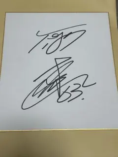 阪神タイガース 横田慎太郎 直筆サイン色紙 - メルカリ
