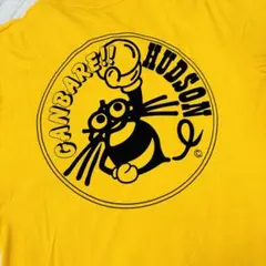 【激レア】ハドソン 高橋名人 Tシャツ M イエローHUDSON レトロのサムネイル