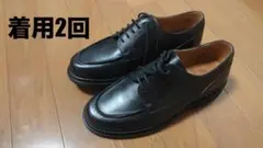 着用2回 ほぼ新品 バーウィック Uチップ 4477 UK5.5 24.5cm