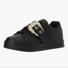 VERSACE JEANS COUTURE ブラックスニーカー