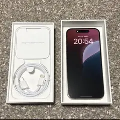 iPhone 15 Pro 256GB ナチュラルチタニウム バッテリー87%