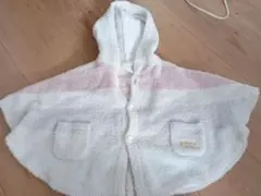 ジェラピケ　ポンチョ 70-80cm