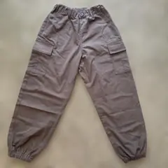 GU カーゴパンツ カーキ　140cm