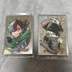 ヒロアカ　ジャンプフェスタ　パブミラー風アクリルステッカー　轟焦凍　2種