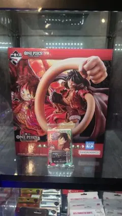 ONE PIECE 一番くじ　ルフィ　プロモカード&A賞