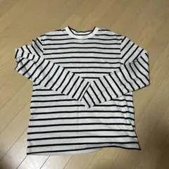 JIL SANDER+ ストライプ 長袖Tシャツ