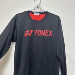 YONEX 長袖Tシャツ ブラック/レッド 2021