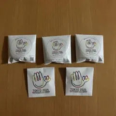 【非売品】デフリンピック マグネットバッジ 缶バッジ ５個セット