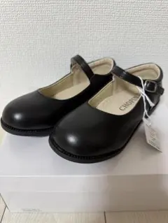 Chopin 黒いメリージェーンシューズ　21cm