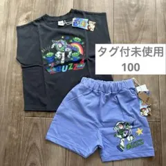 タグ付未使用 トイストーリー Tシャツ ハーフパンツ 100cmのサムネイル