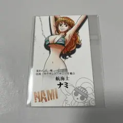 ワンピース　ナミ　名刺　カード
