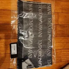 EMPORIO ARMANI ストール ブルー